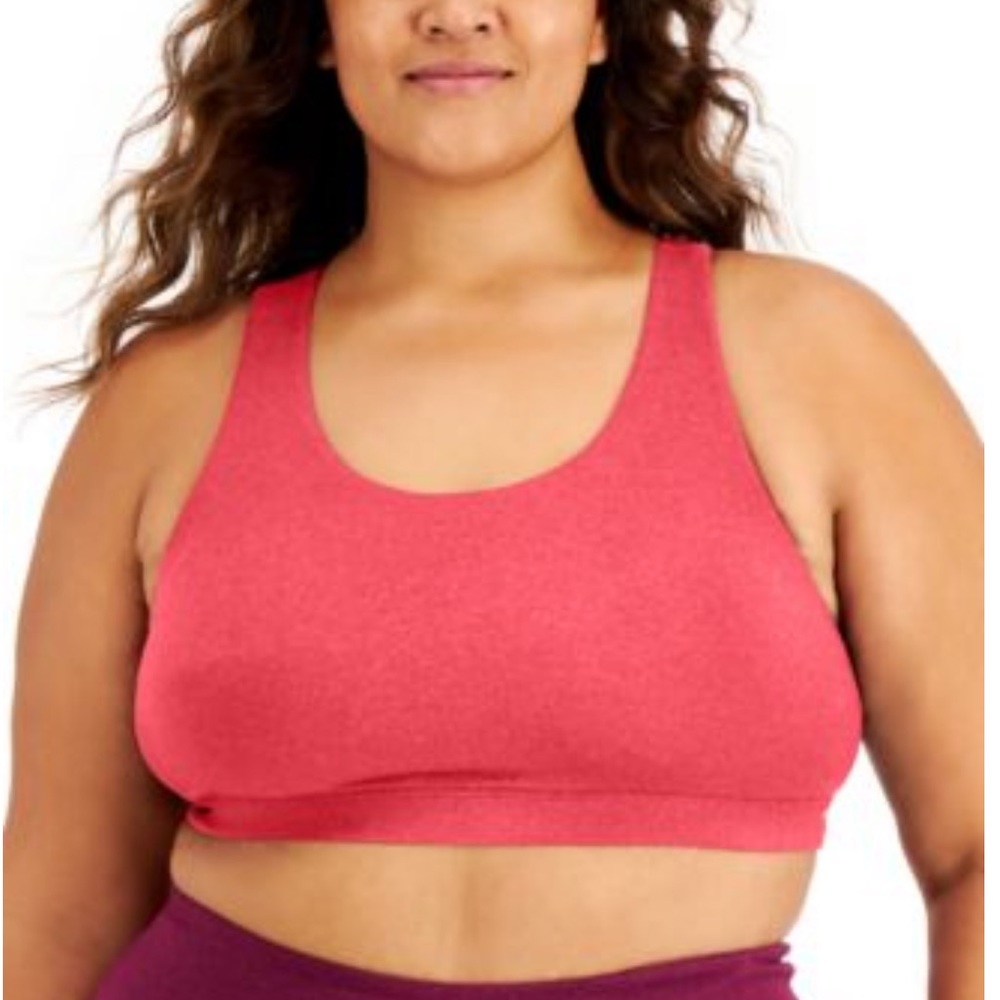 Ideology Plus Size Racerback Sports Bra
